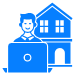Property Dealer Digital visiting card